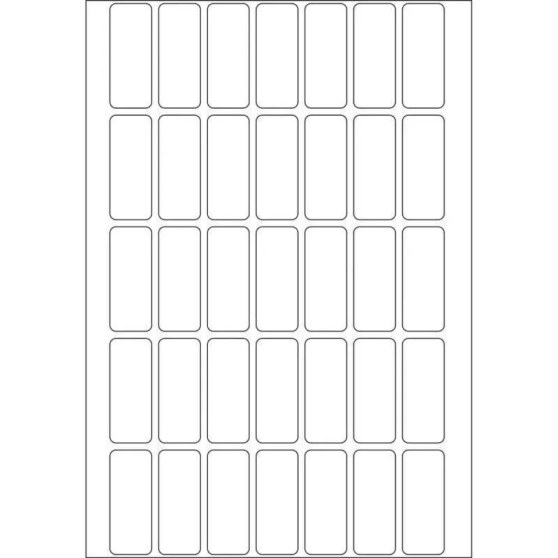 Etiquetas multiusos HERMA 1120 uds. 12x30 mm blanco papel mate