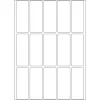 Etiquetas multiusos HERMA 20x50 mm blanco papel mate escritura a mano 480 uds.