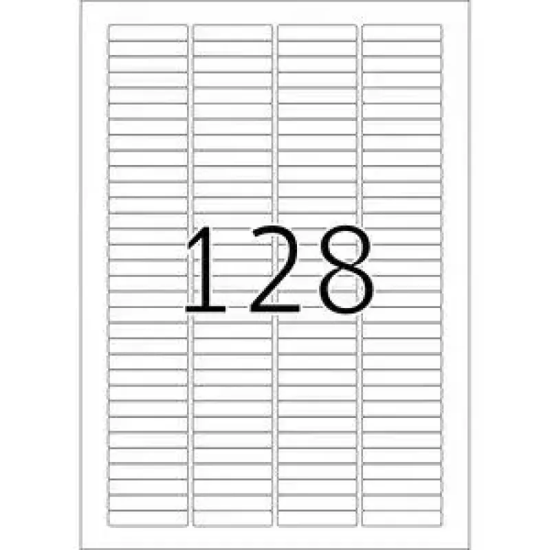Etiquetas para diapositivas HERMA A4 43,2 x 8,5 mm papel blanco mate 3200 uds.
