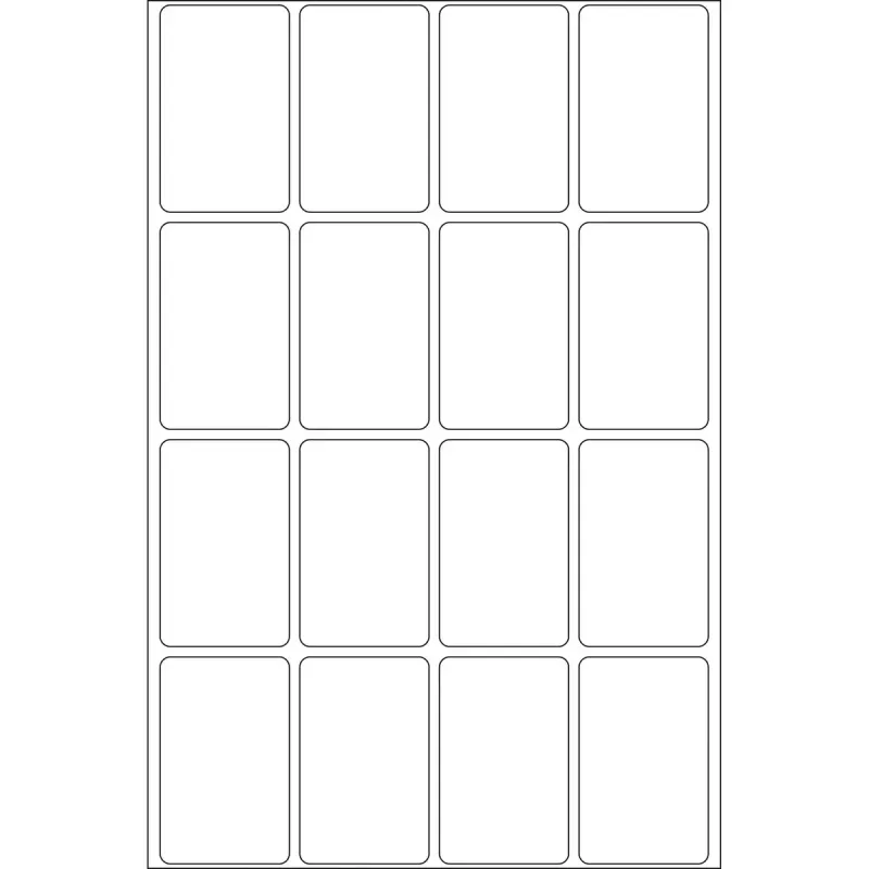 Etiquetas multiuso HERMA 25x40 mm blanco papel mate escritura a mano