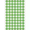 Etiquetas multiuso HERMA 2464 uds. verde redondas 13 mm