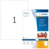 Etiqueta autoadhesiva para impresora HERMA etiquetas brillantes para inyección de tinta A4 210x297 mm papel blanco brillante 10 uds.