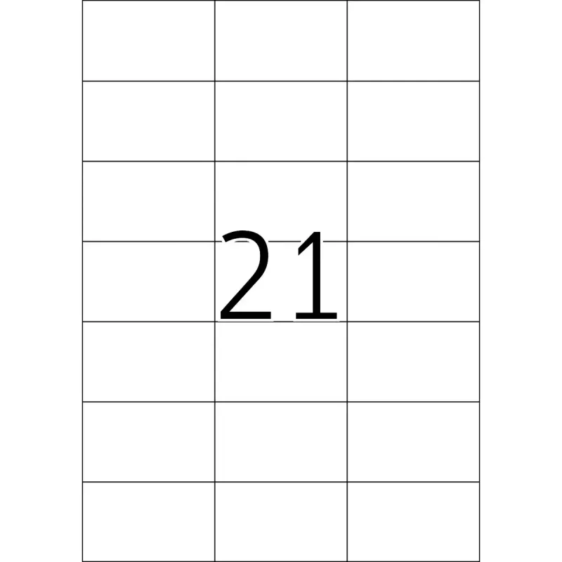 Etiquetas autoadhesivas para impresora HERMA Labels A4 70x42,3 mm