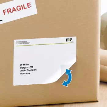 Etiquetas de direcciones despegables HERMA 10018