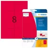 Etiqueta autoadhesiva para impresora HERMA etiquetas neón A4 99,1x67,7 mm