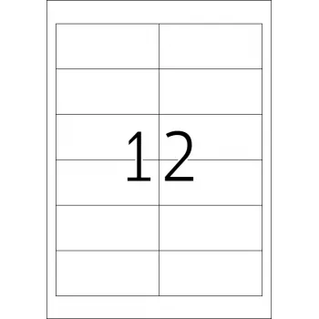 Etiquetas autoadhesivas para impresora HERMA Labels Premium A4 97x42,3 mm