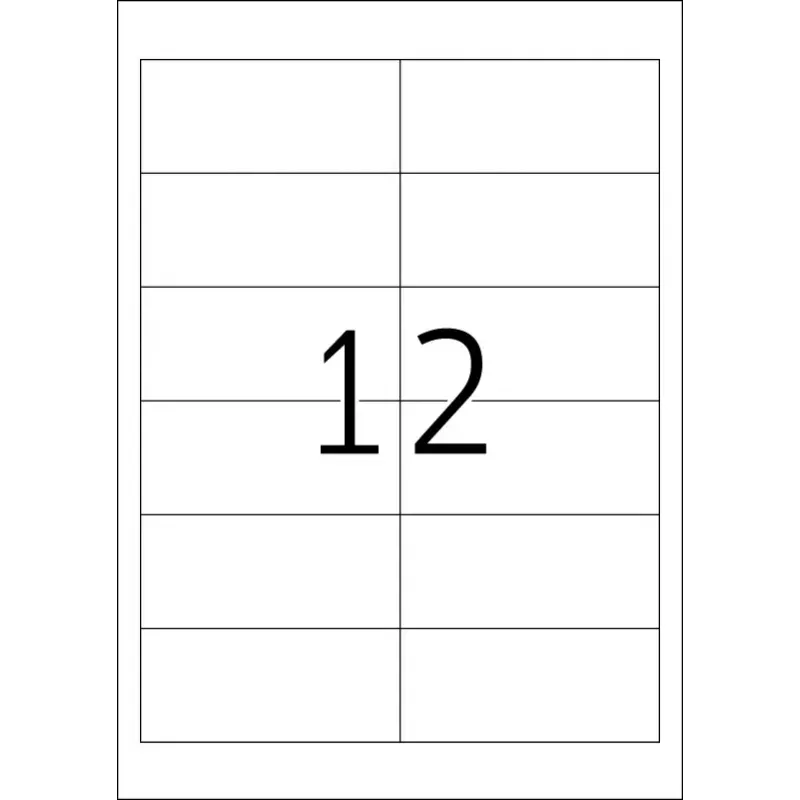 Etiquetas autoadhesivas para impresora HERMA Labels Premium A4 97x42,3 mm