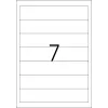 Etiquetas para lomos de archivador HERMA A4 192x38 mm blanco papel mate opaco 175 uds.