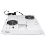 Intellinet unidad de ventilación de 2 ventiladores para racks de 19 pulgadas, montaje en techo, con termostato, gris