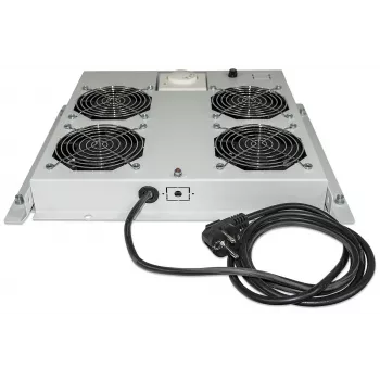 Intellinet unidad de 4 ventiladores para racks de 19