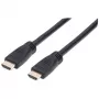Manhattan cable HDMI 4K@60Hz con Ethernet – certificado CL3, 8 m, apto para instalación en pared, para TODAS las aplicaciones 4K y 1080p/HD – para actualizar al instante o preparado para futuras necesidades, conector macho a conector macho, negro, Ultra HD 4K x 2K, garantía de por vida, Premium High Speed