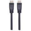 Manhattan 353960 cable HDMI de alta velocidad CL3 para instalación en pared con Ethernet, 4K@60Hz, Premium High Speed, macho a macho, 8 m, negro