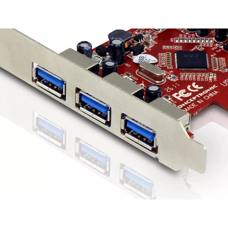 Tarjeta PCI Express Conceptronic C4USB3EXI 4 puertos USB 3.0