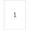 Etiqueta autoadhesiva HERMA 4577 reutilizable blanca
