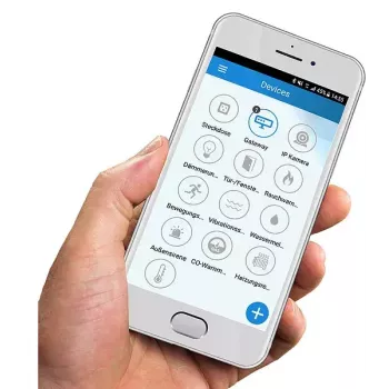 Sistema de alarma de seguridad Olympia ProHome 8700 Wi-Fi blanco