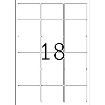 Etiquetas de dirección Premium HERMA A4 63,5x46,6 mm 450 unidades
