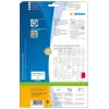 Etiquetas de dirección Premium HERMA A4 63,5x33,9 mm 600 unidades