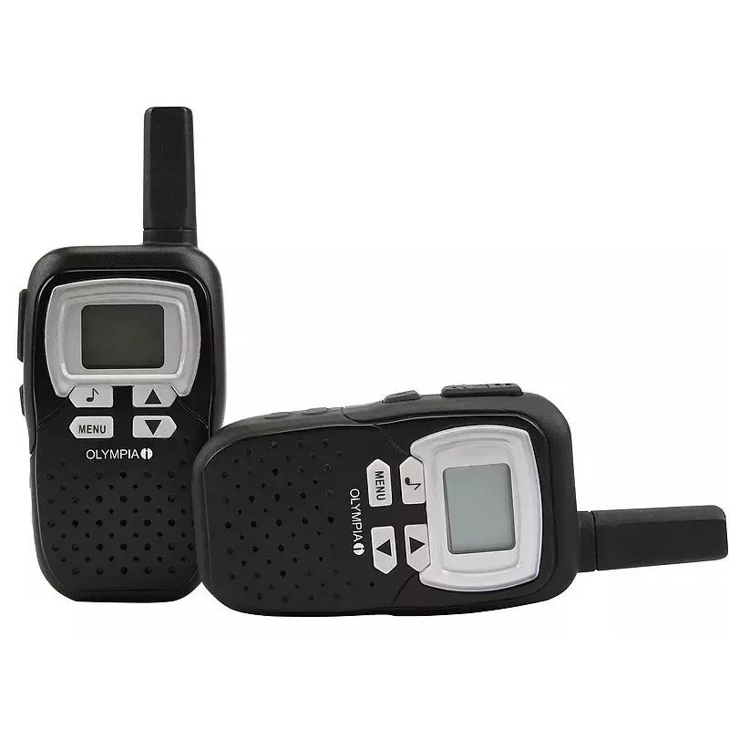 Olympia PMR 1208 radioteléfono PMR, set de 2 unidades, negro