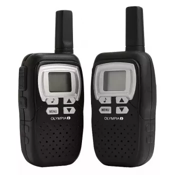 Walkie-talkie Olympia PMR 1208 8 canales 446 MHz negro