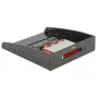 Lector de tarjetas DeLOCK 91496 SATA interno negro