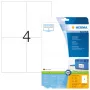 Etiqueta de impresora autoadhesiva HERMA Labels Premium A4 105x148 mm