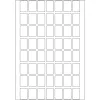 Etiquetas multiusos HERMA 12x18 mm papel blanco mate 1792 uds.