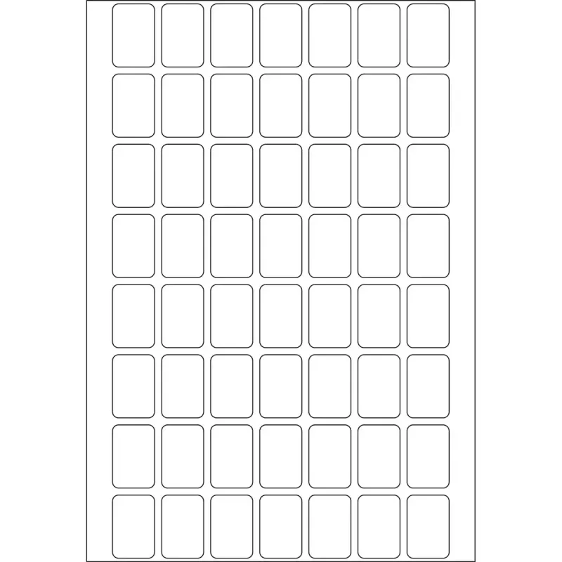 Etiquetas multiusos HERMA 12x18 mm papel blanco mate 1792 uds.