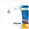 Etiqueta de impresora autoadhesiva HERMA Labels resistente A4 105x148 mm