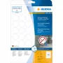 Etiquetas autoadhesivas HERMA 4571 removibles blanco 960 uds.