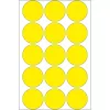 Etiquetas multiusos HERMA 2271 redondas amarillo Ø 32 mm 480 uds.