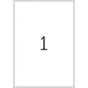 Etiquetas de dirección Premium HERMA A4 199,6 x 289,1 mm blanco papel mate 100 uds.