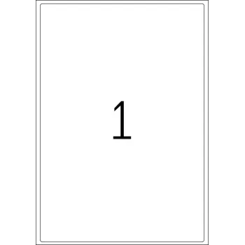 Etiquetas de dirección Premium HERMA A4 199,6 x 289,1 mm blanco papel mate 100 uds.