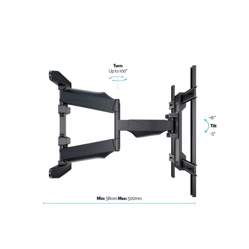 Soporte de monitor doble Full Motion Multibrackets M VESA Flexarm XL