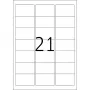 Etiquetas de dirección removibles HERMA 63,5x38,1 mm 2100 uds.
