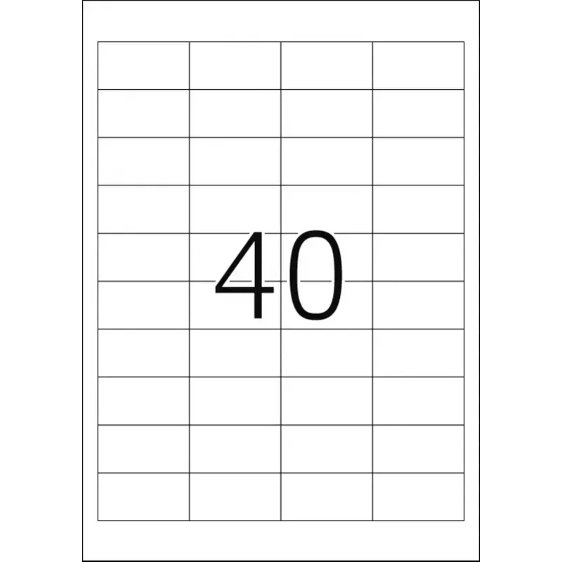 Etiquetas de impresora autoadhesivas HERMA Labels Premium A4 48,5x25,4 mm