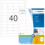 Etiquetas de impresora autoadhesivas HERMA Labels Premium A4 48,5x25,4 mm