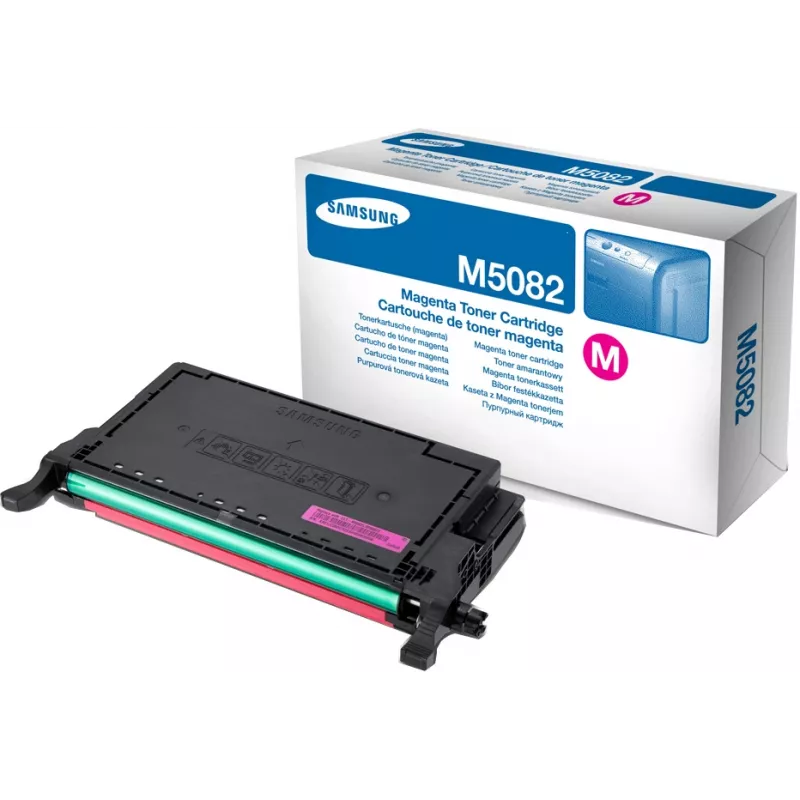 Cartucho de tóner Samsung CLT-M5082S magenta, 2000 páginas, 1 ud.