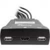 Conmutador KVM Inter-Tech 88887340