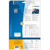 Etiqueta autoadhesiva para impresora HERMA 5116 A4 49x10 mm 1500 uds.