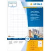 Etiquetas autoadhesivas para impresora HERMA Labels A4 25,4x10 mm blanco adherencia extrema papel mate 4725 uds.