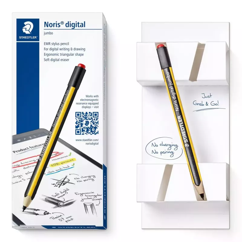 Lápiz stylus Staedtler 180J 22-1 negro amarillo