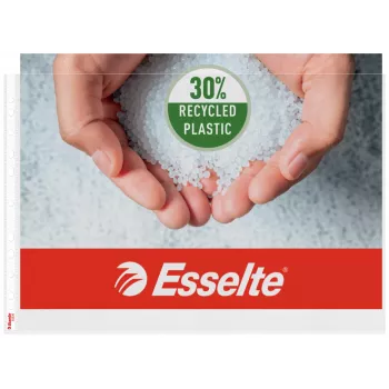 Esselte Quality Pocket A3 horizontal, 30 % plástico reciclado de material pre-consumo