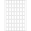 Etiquetas multiusos HERMA 12x18 mm blanco Movables/papel removible mate