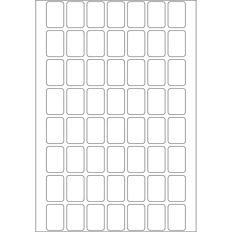 Etiquetas multiusos HERMA 12x18 mm blanco Movables/papel removible mate