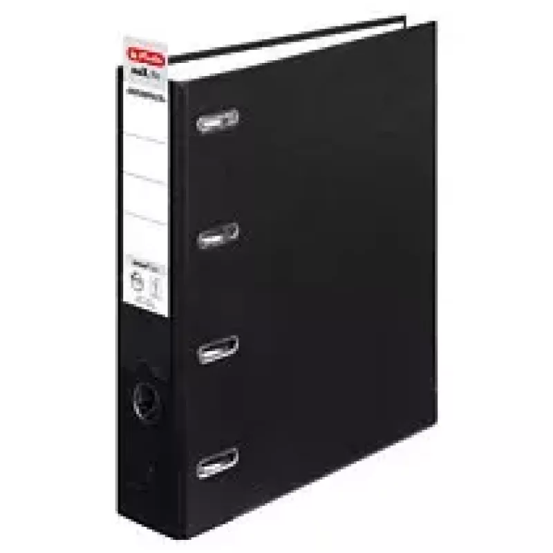 Carpeta de anillas Herlitz 10842250 A4 negra