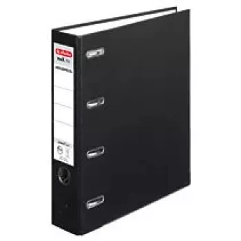 Carpeta de anillas Herlitz 10842250 A4 negra