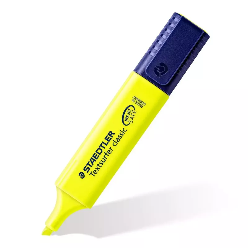 Rotulador Staedtler Textsurfer classic 364 punta biselada azul verde rosa amarillo
