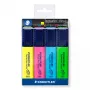 Rotulador Staedtler Textsurfer classic 364 punta biselada azul verde rosa amarillo