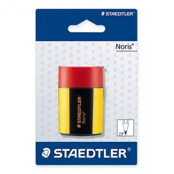Sacapuntas manual Staedtler 511 004 negro rojo amarillo