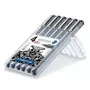 Rotulador de punta fina Staedtler 308 SB6P negro 6 uds.